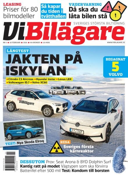 Vi Bilagare – 18 Februari 2026 Cover