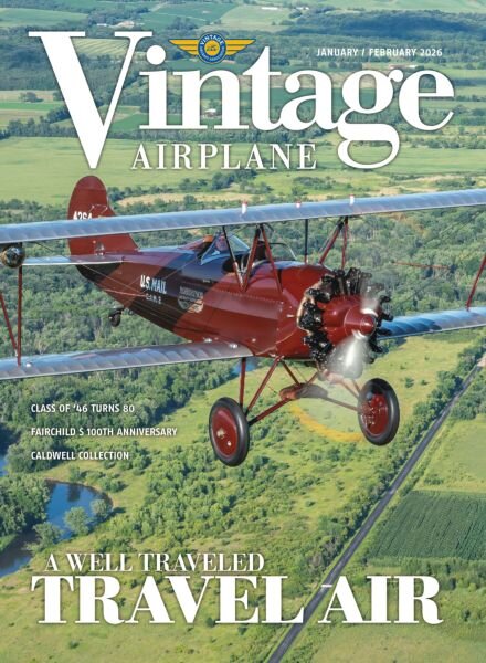 Vintage Airplane – January-February 2026 Cover