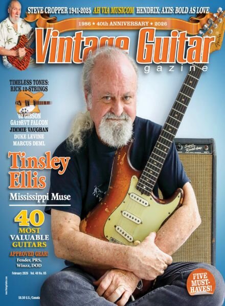 Vintage Guitar – February 2026 Cover