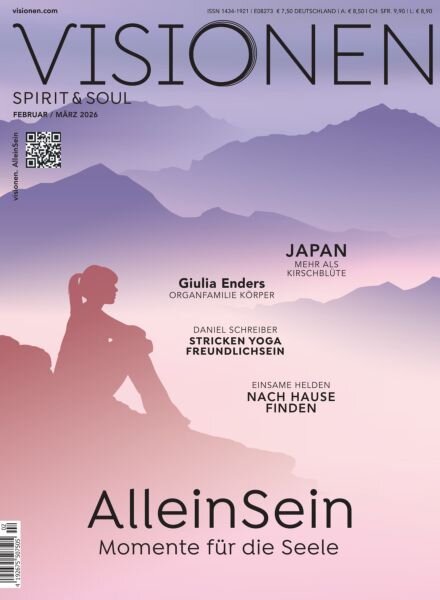 Visionen Magazin – Februar-Marz 2026 Cover