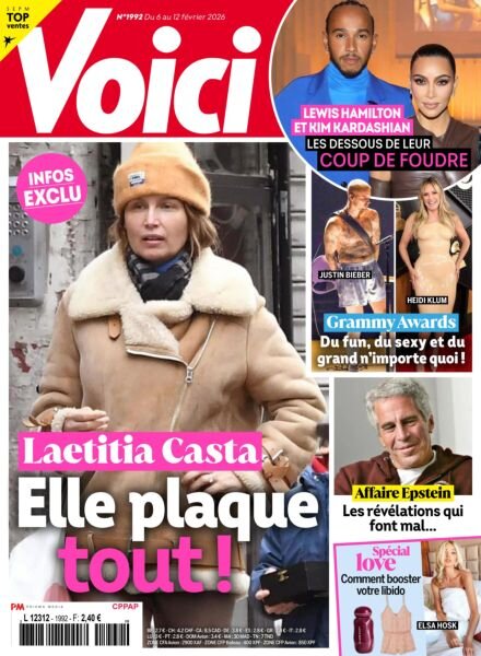Voici – 6 Fevrier 2026 Cover