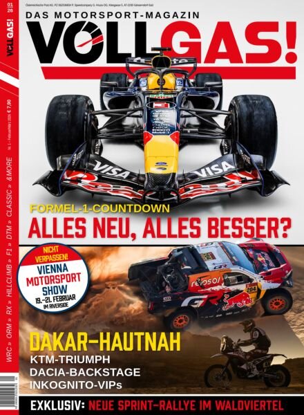 Vollgas! – 30 Januar 2026 Cover
