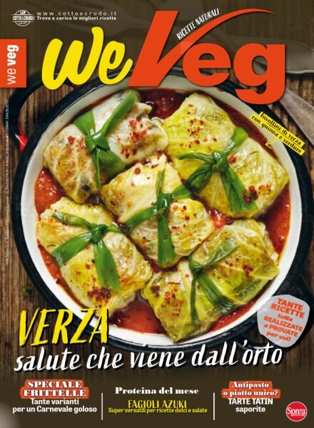 We Veg – Febbraio-Marzo 2026 Cover
