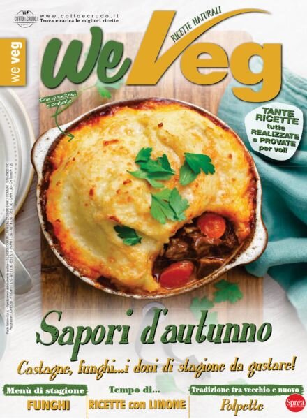 We Veg – Ottobre-Novembre 2022 Cover
