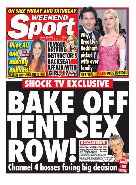 Weekend Sport – 23 January 2026 Cover