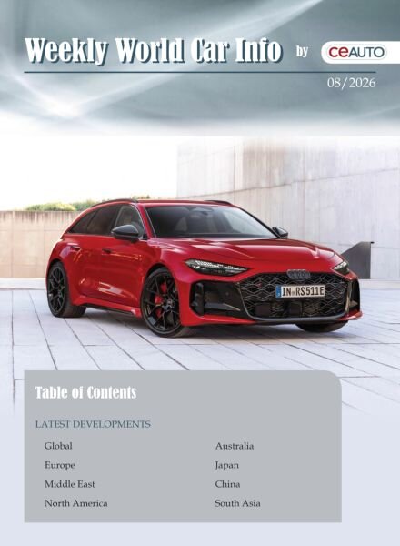 Weekly World Car Info – 21 February 2026 Cover