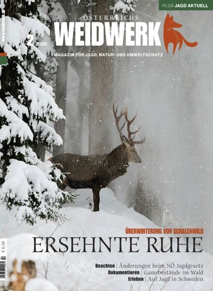Weidwerk – Februar 2026 Cover