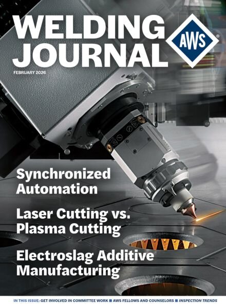 Welding Journal – February 2026 Cover