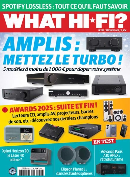 What Hifi France – Fevrier 2026 Cover