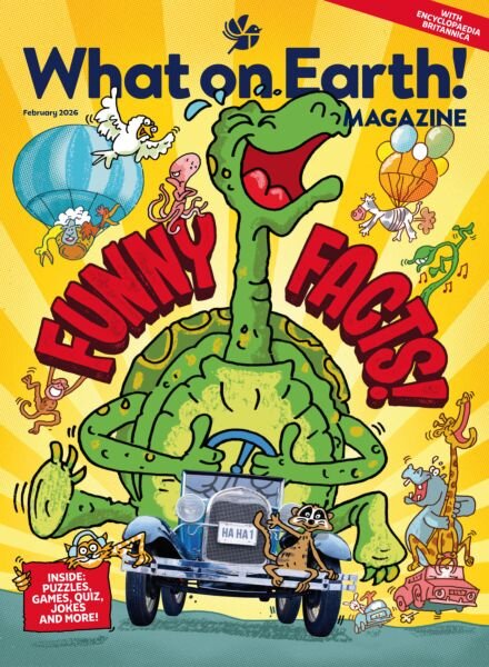 What on Earth! Magazine – February 2026 Cover