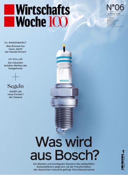 WirtschaftsWoche – 30 Januar 2026 Cover