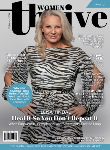 Women Thrive Magazine – February 2026 Cover