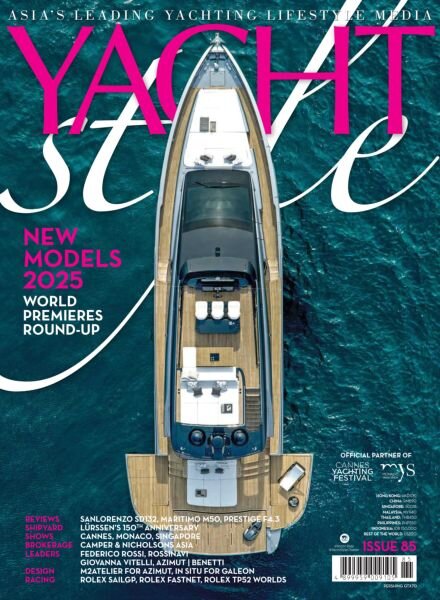Yacht Style Magazine – Issue 85 February 2025 Cover