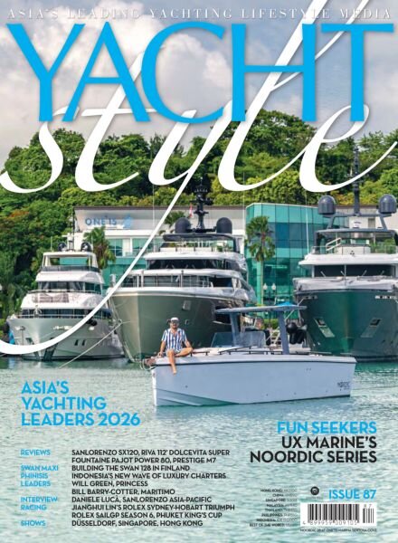 Yacht Style Magazine – Issue 87 February 2026 Cover