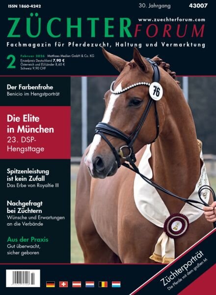 Zuchterforum – Februar 2026 Cover