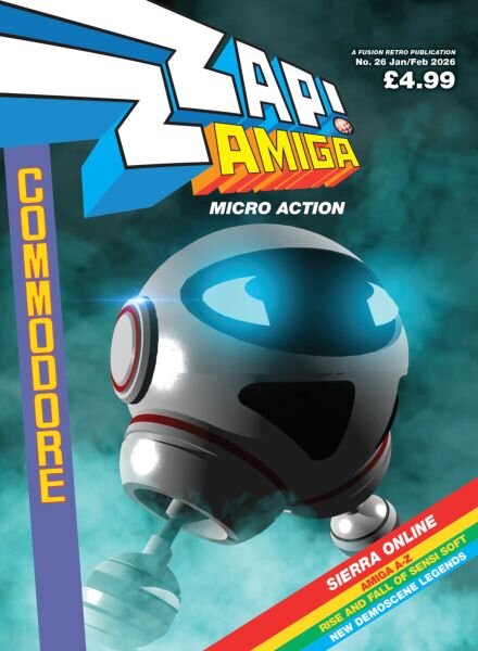 ZZAP! AMIGA – Issue 26 2026 Cover