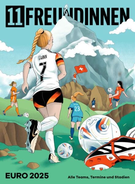 11 Freunde – Euro 2025 Cover