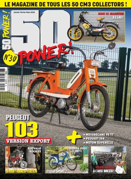 50 Power – Janvier-Mars 2026 Cover