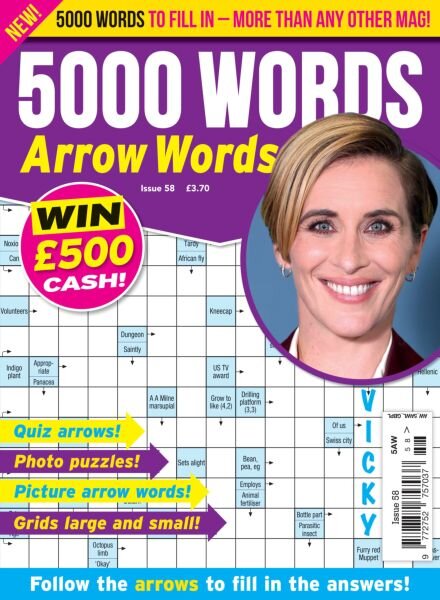 5000 Words Arrow words – March 2026 Cover