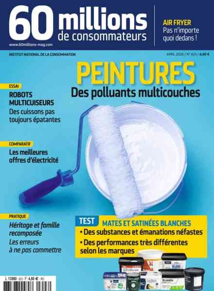 60 Millions de Consommateurs – Avril 2026 Cover