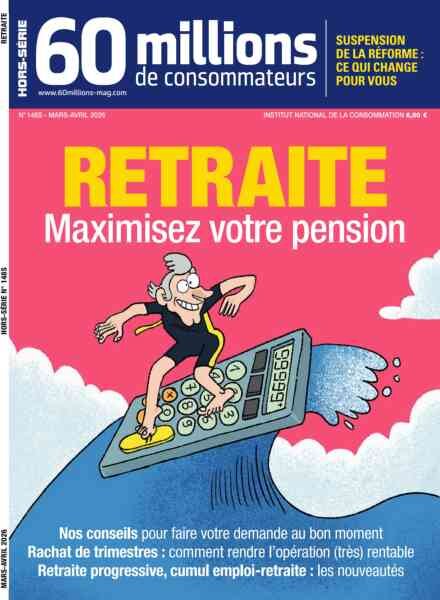 60 Millions de Consommateurs – Hors-Serie – Mars-Avril 2026 Cover