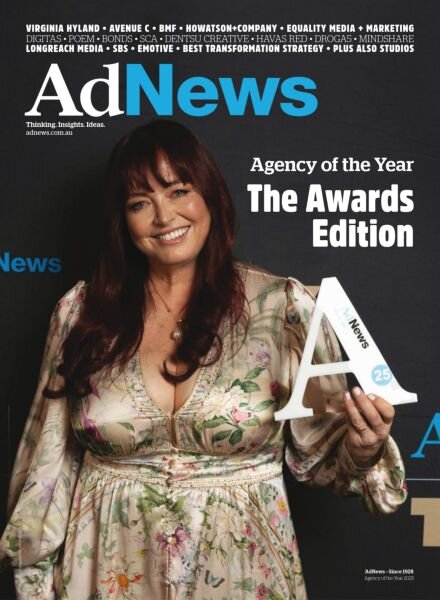 AdNews – Agency of the Year 2025 Cover