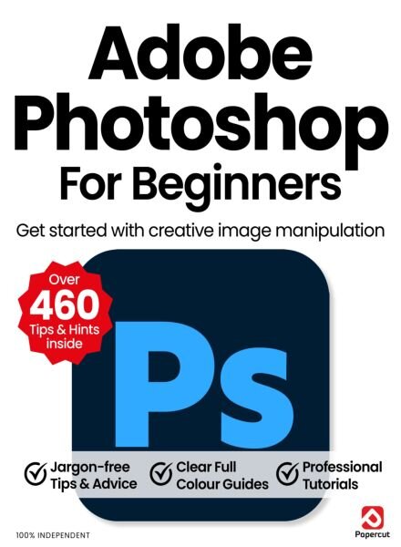 Adobe Photoshop for Beginners – March 2026 Cover