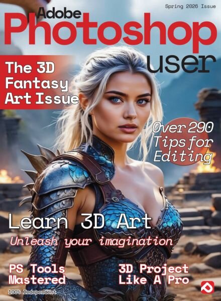 Adobe Photoshop User – Spring 2026 Cover