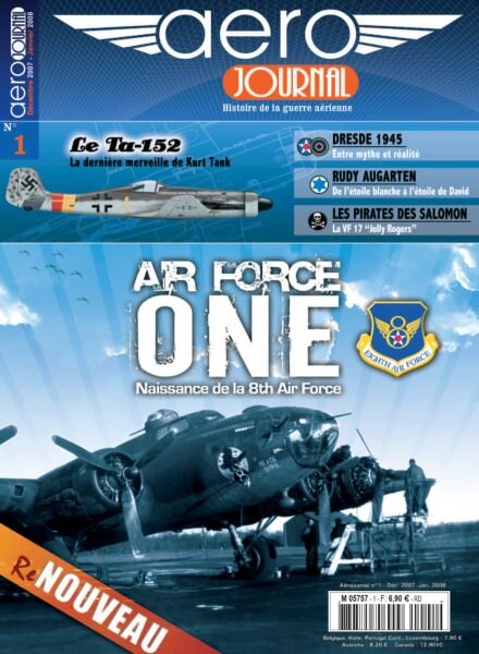 Aero Journal – Decembre 2007 – Janvier 2008 Cover