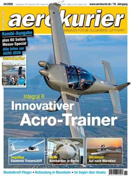 Aerokurier Germany – April 2026 Cover