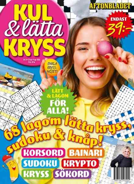 Aftonbladet Latta Kryss – Mars 2026 Cover