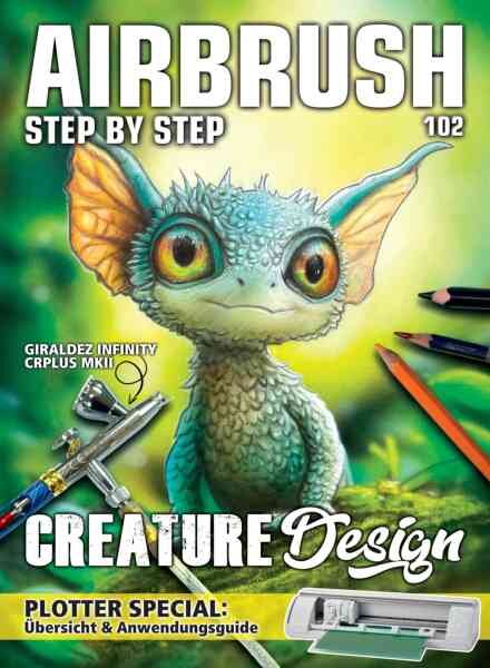 Airbrush Step by Step German Edition – Marz 2026 Cover
