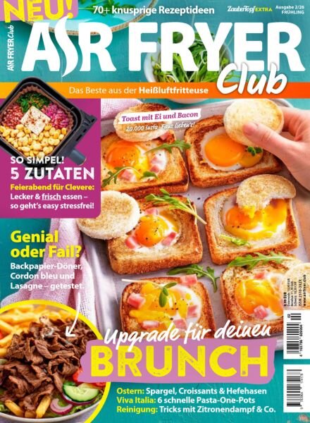 AirFryer ZauberTopf Extra – Fruhling 2026 Cover