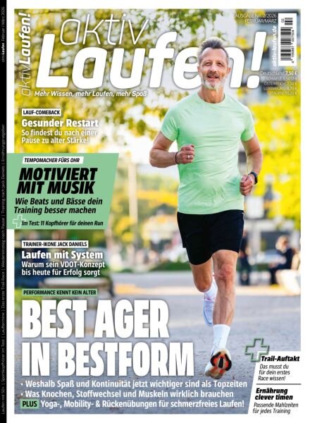 aktiv Laufen – Marz-April 2026 Cover