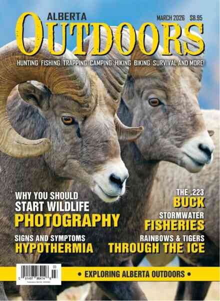 Alberta Outdoors – March 2026 Cover