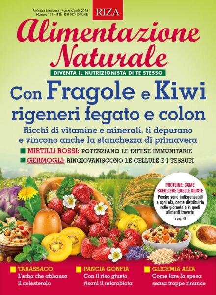 Alimentazione Naturale – Marzo-Aprile 2026 Cover