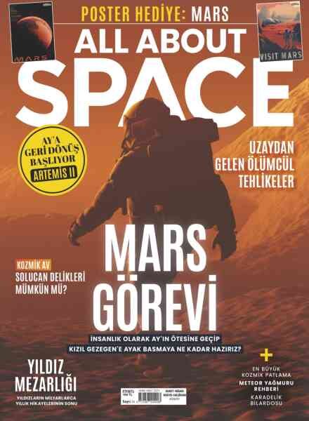 All About Space Turkiye – Mart 2026 Cover