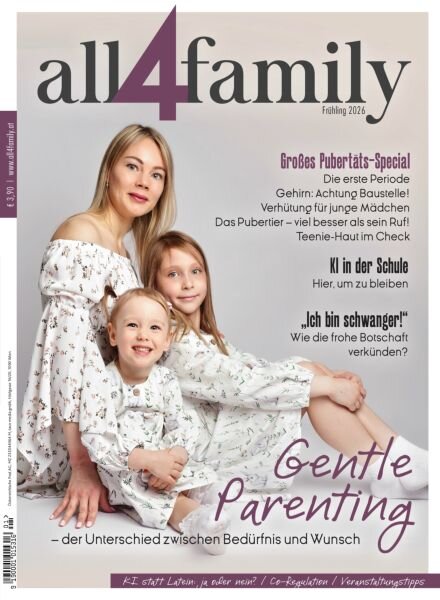all4family – Fruhjahr 2026 Cover