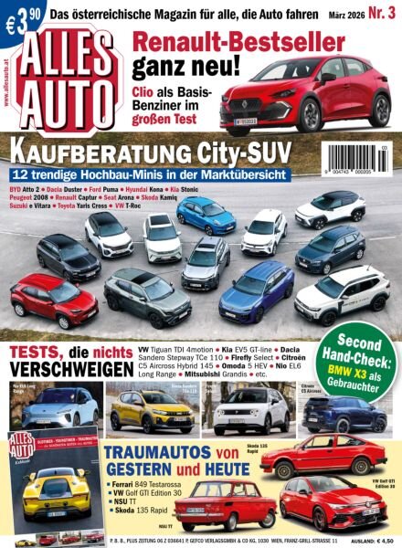 Alles Auto – Marz 2026 Cover