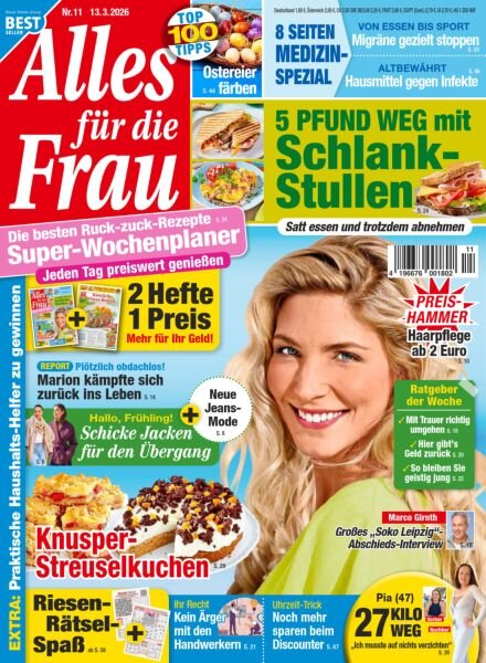 Alles fur die Frau – 13 Marz 2026 Cover
