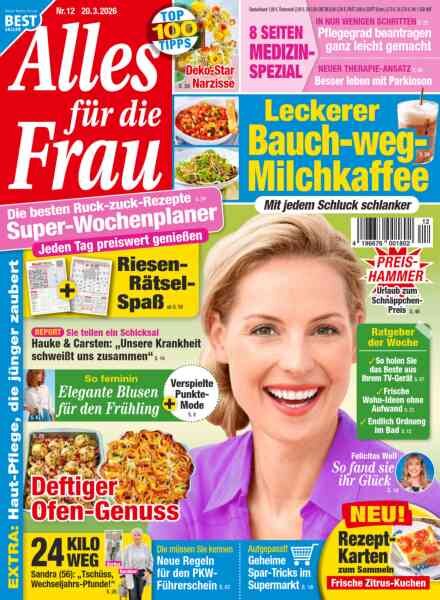 Alles fur die Frau – 20 Marz 2026 Cover