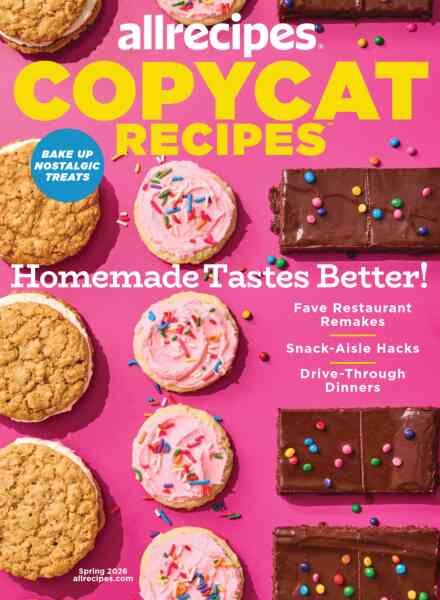 Allrecipes – Copycat Recipes-Spring 2026 Cover