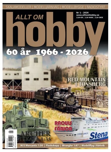 Allt om Hobby – Februari 2026 Cover