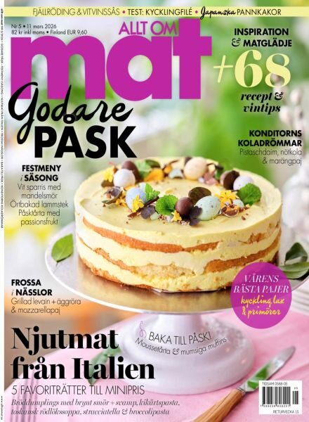 Allt om Mat – 11 Mars 2026 Cover