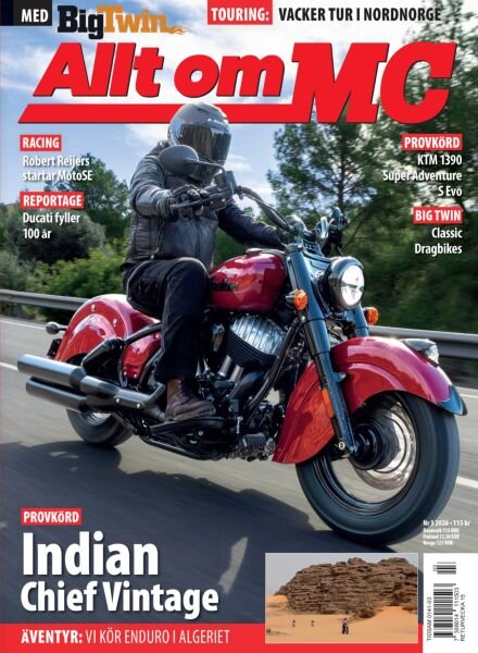 Allt om MC – Mars 2026 Cover