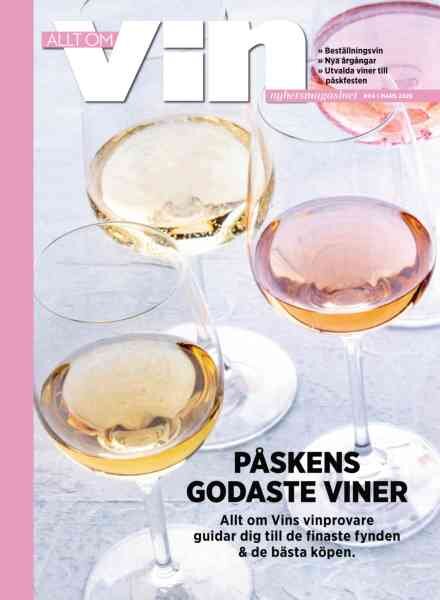 Allt om vin – Mars 2026 Cover