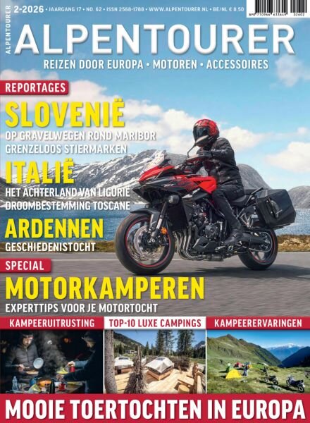 Alpentourer Benelux – Maart 2026 Cover