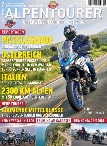 Alpentourer – Februar 2026 Cover
