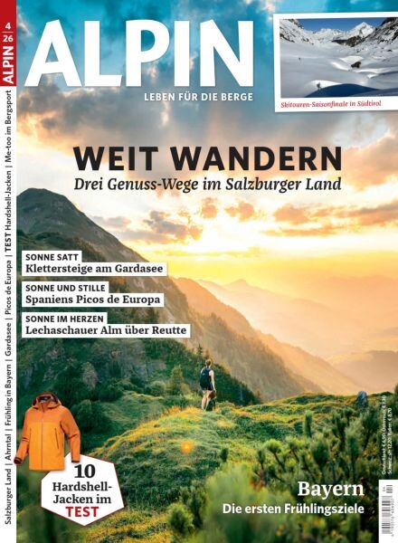 Alpin – April 2026 Cover