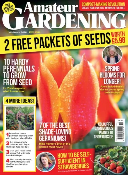 Amateur Gardening – 14 March 2026 Cover